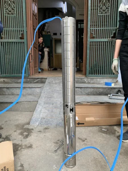 Bơm hỏa tiễn 1HP dùng cho giếng nào? Lưu lượng, cột áp