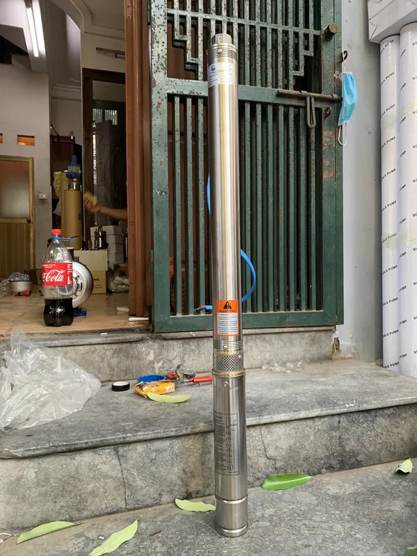 Cách lắp bơm hỏa tiễn xuống giếng khoan: 6 bước chuẩn